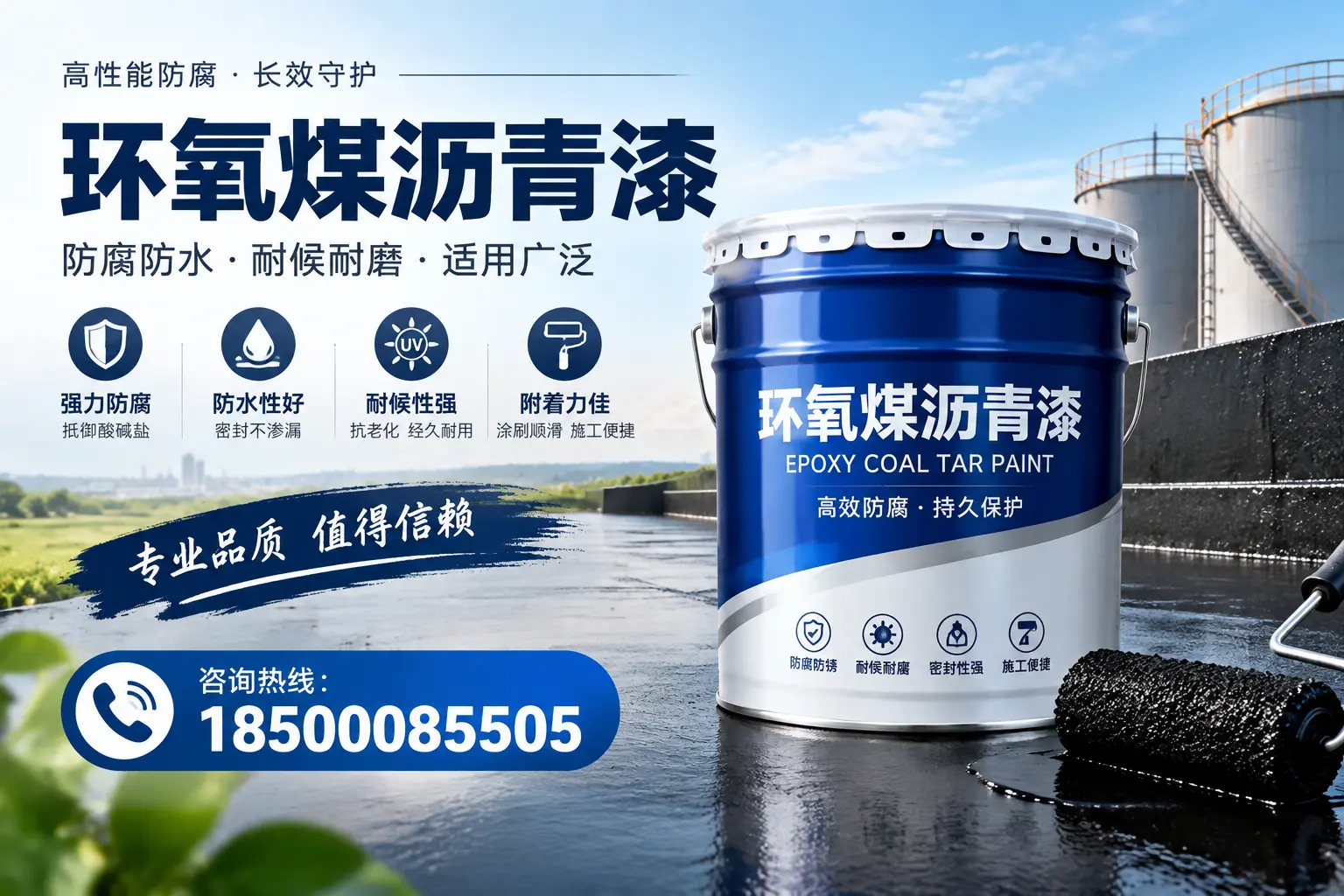环氧煤沥青漆与油漆的区别，白杨消费者最关心的问题